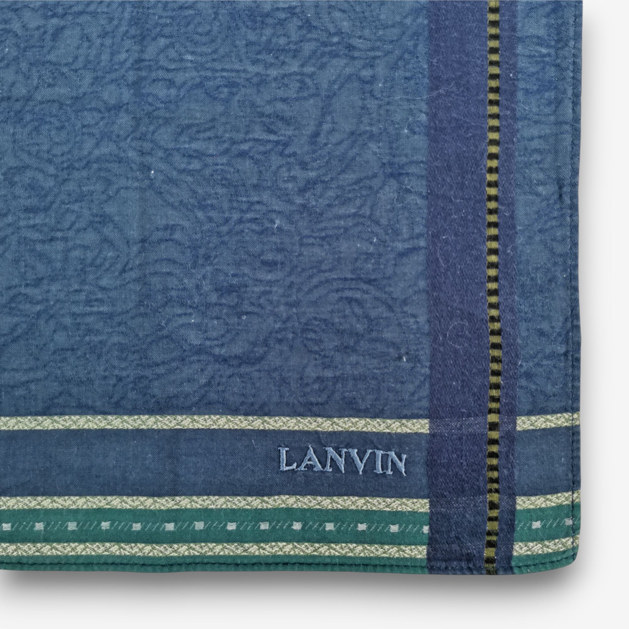 Lanvin Vintage Lanvin Handkerchief Pocket Square Bandana Size ONE SIZE - 3 Thumbnail