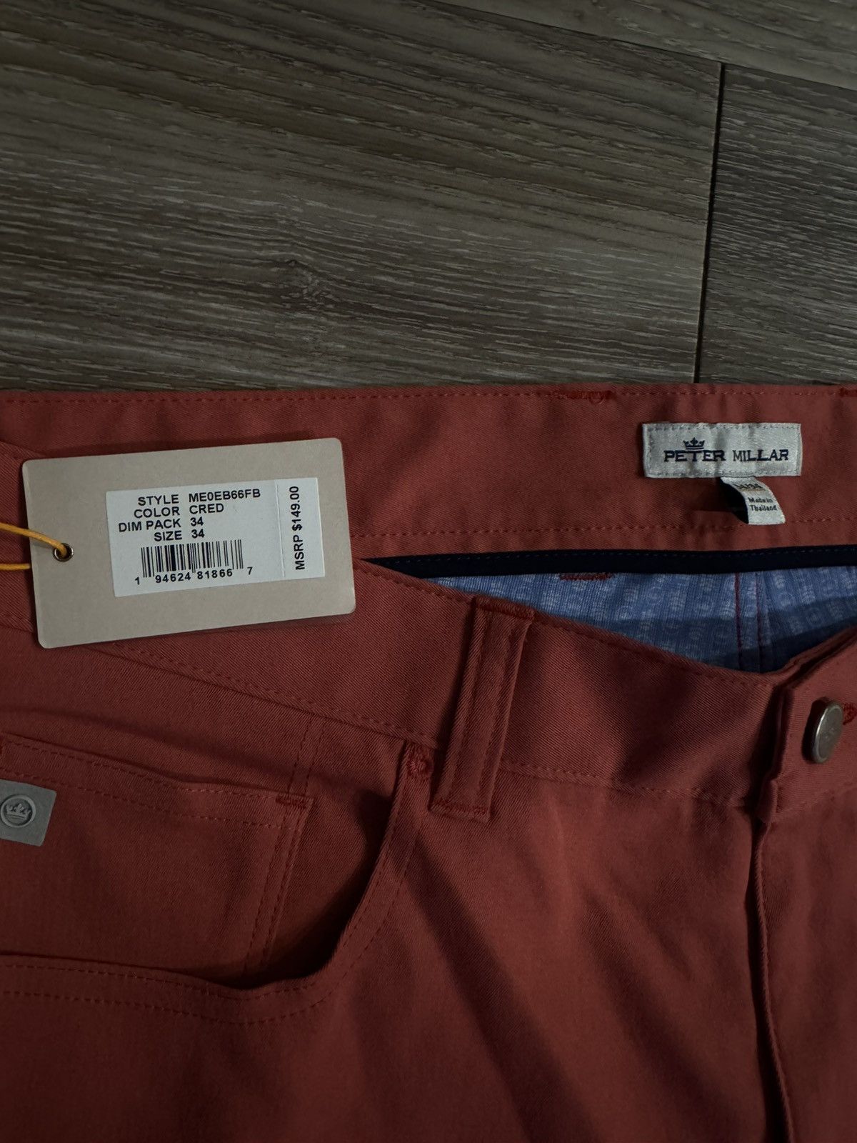 Peter Millar Peter Millar Salmon Pants Size US 34 / EU 50 - 1 Thumbnail