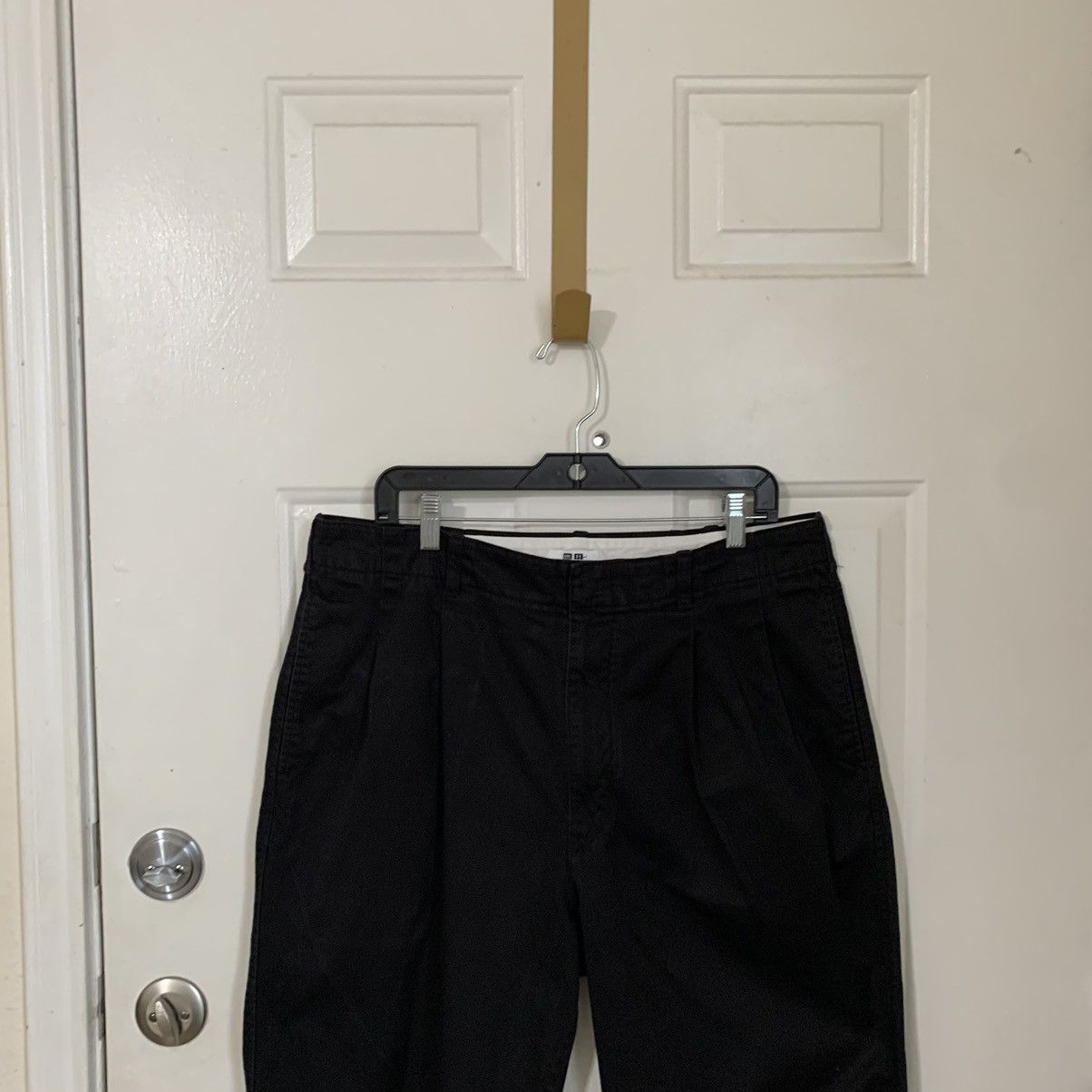 Lemaire × Uniqlo Cropped Pleated pants Size US 36 / EU 52 - 2 Thumbnail