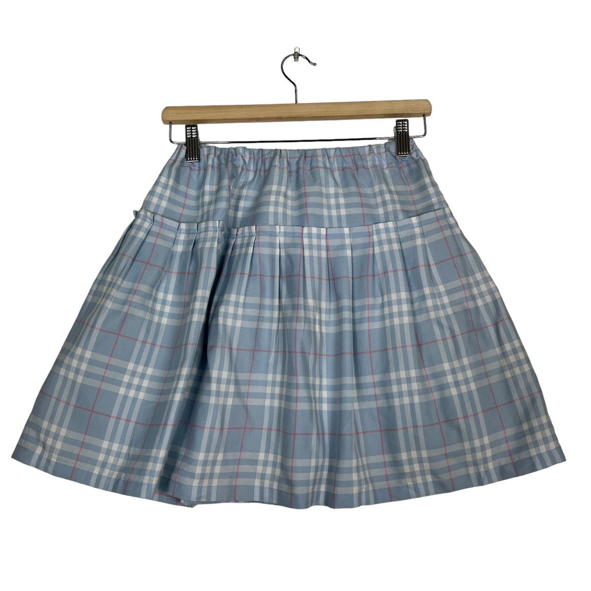 Burberry 🔥 BURBERRY IVY BLUE NOVA CHECK SKIRTS Size 38" / US 16 / IT 52 - 6 Thumbnail