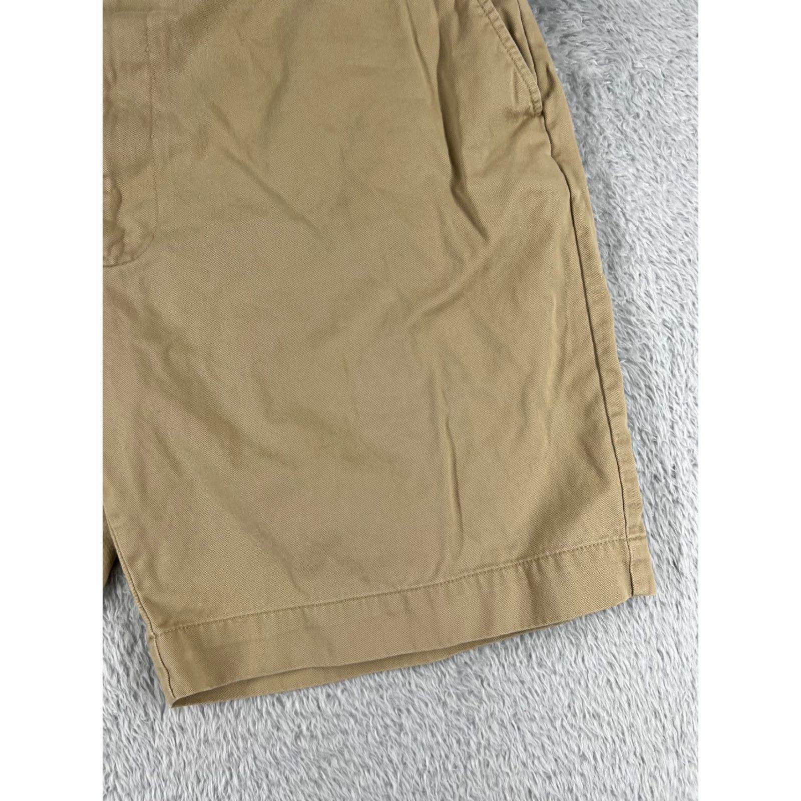 Polo Ralph Lauren Polo Ralph Lauren Shorts Men 40 Beige Classic Chino Zip Fly Prospect 100% Cotton Size US L / EU 52-54 / 3 - 2 Thumbnail
