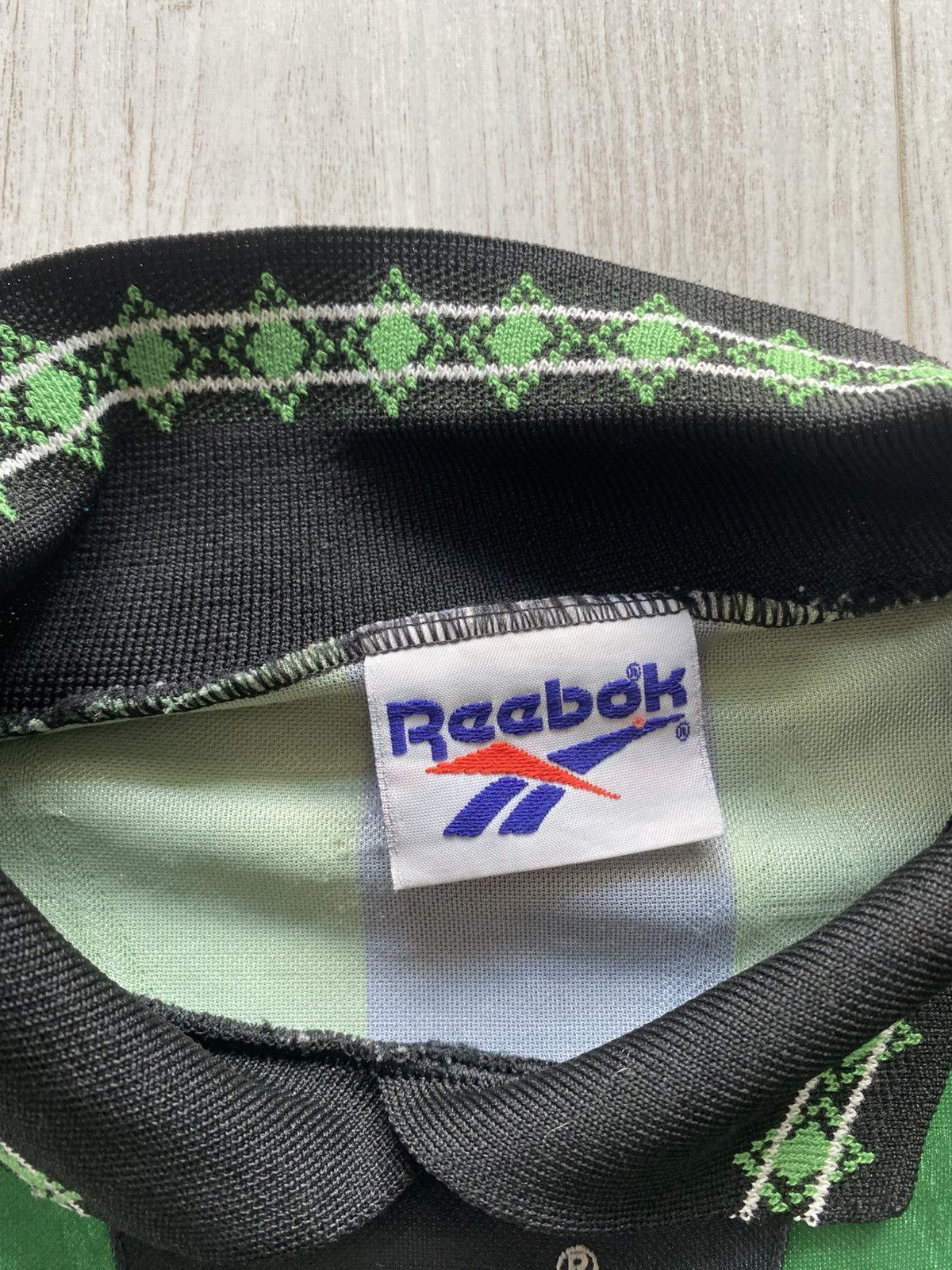 Reebok × Vintage VINTAGE REEBOK BORUSSIA MÖNCHENGLADBACH 1995/1996 AWAY LS Size US XL / EU 56 / 4 - 5 Thumbnail