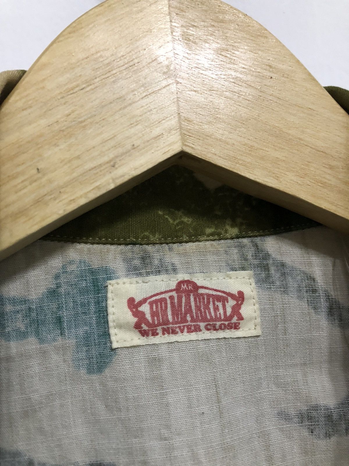 HOLLYWOOD RANCH MARKET × Japanese Brand Vintage HR Market Overshirt Frog Camo Size US S / EU 44-46 / 1 - 6 Thumbnail