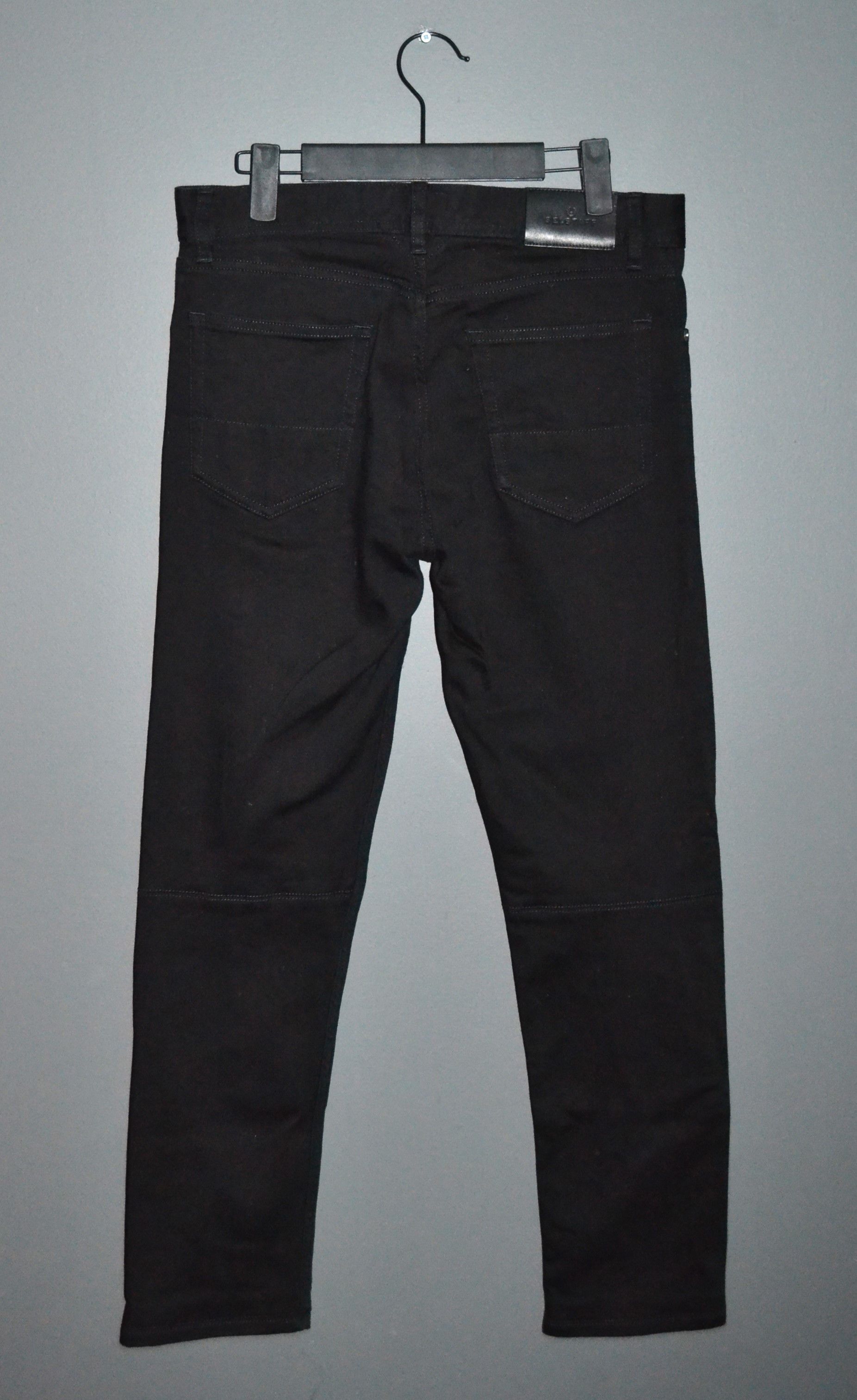 Belstaff Belstaff Black Biker Jeans 30 size Stretch Skinny Slim Size US 30 / EU 46 - 7 Thumbnail