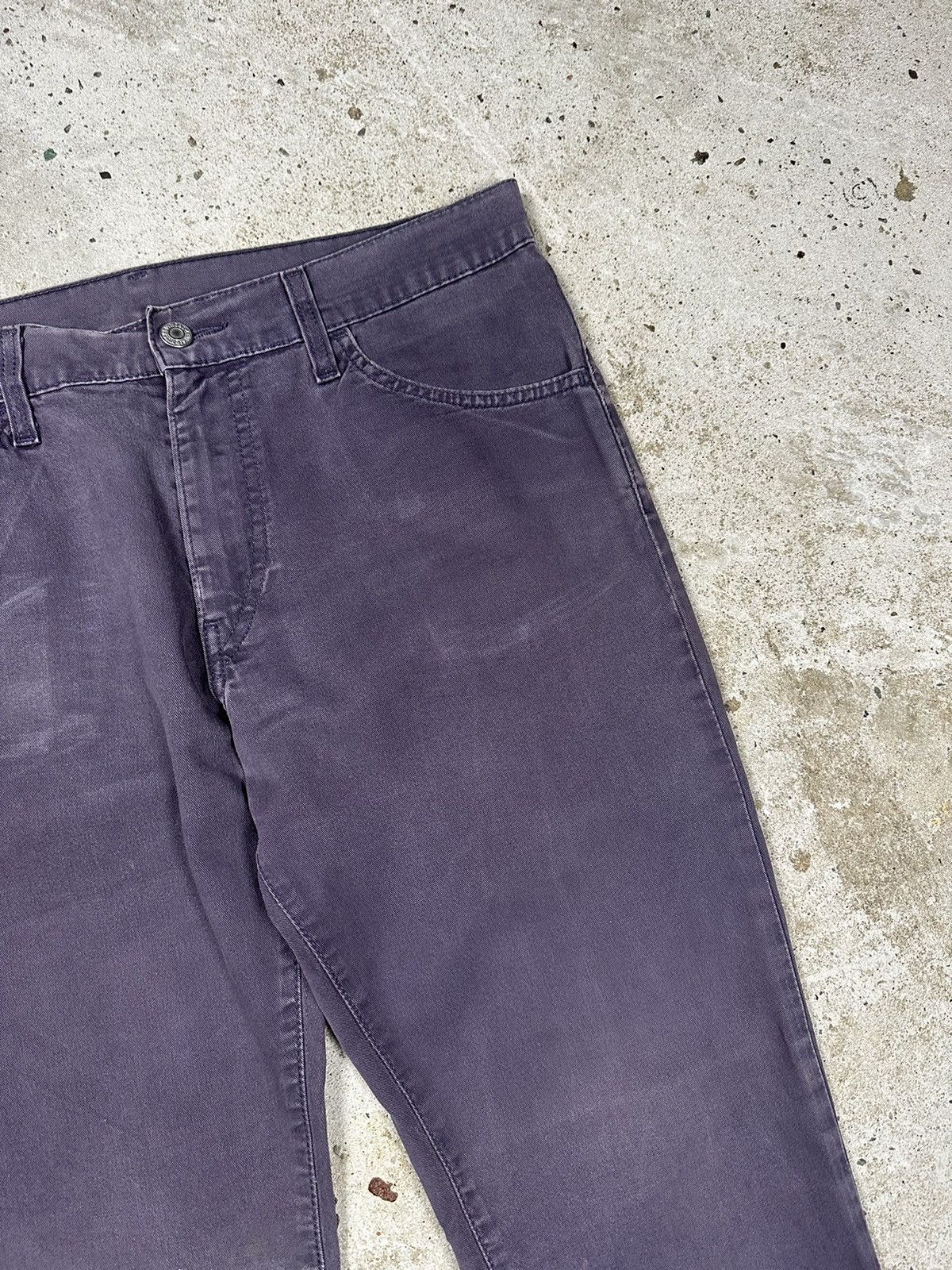 Levi's × Vintage Vintage 2000 Levi’s 525 Bootcut Flared Purple Wide Legs Pant Size US 32 / EU 48 - 8 Thumbnail