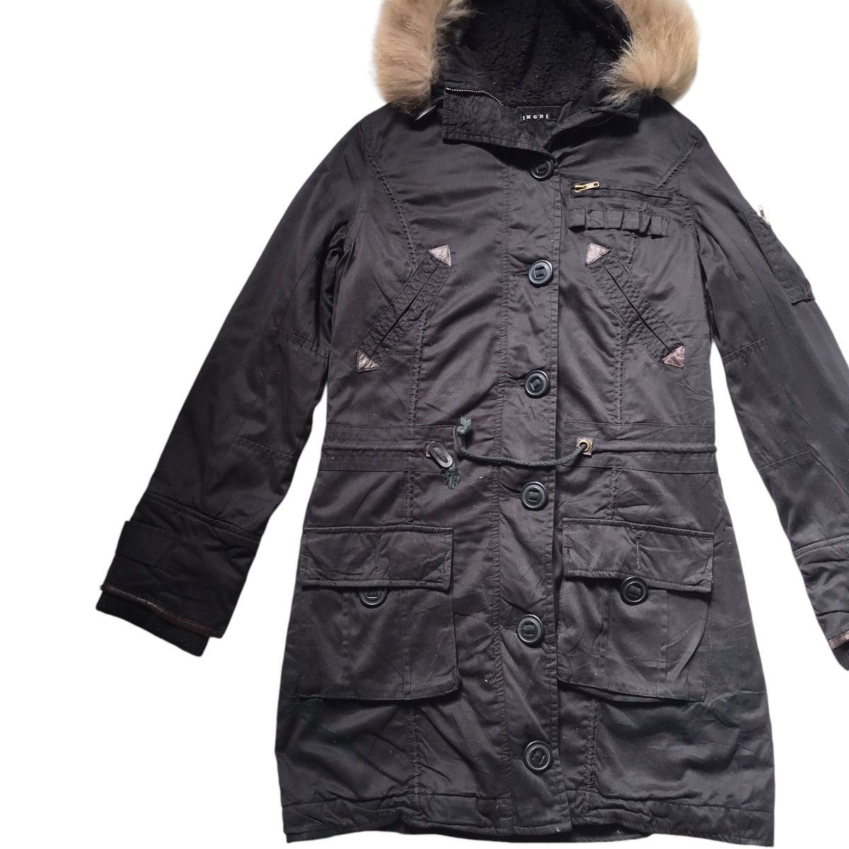 Le Grande Bleu (L.G.B.) LGB IF SIX WAS NINE STYLE INGNI FAUX FUR JACKET TACTICAL Size US S / EU 44-46 / 1 - 5 Thumbnail