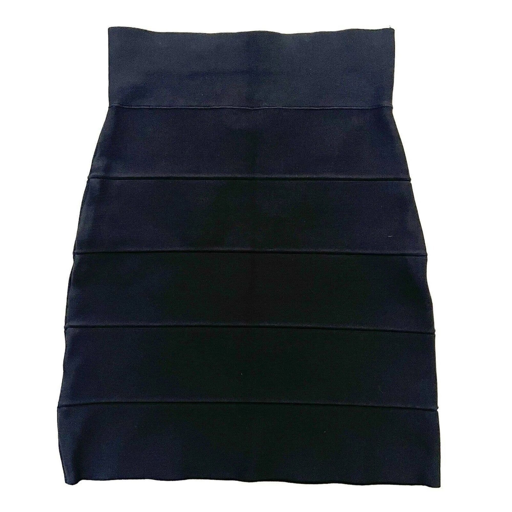 Bcbgmaxazria BCBGMaxazria Black Bandage Mini Skirt Small Size 27" / US 4 / IT 40 - 3 Thumbnail