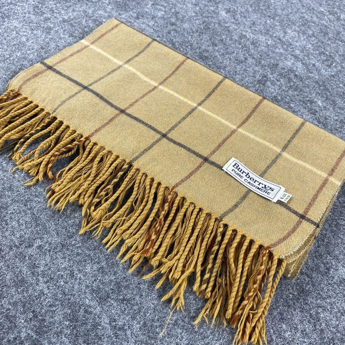 Burberry × Vintage Burberrys Scarf # DZ045 # Muffler # Neckwear Size ONE SIZE - 10 Thumbnail