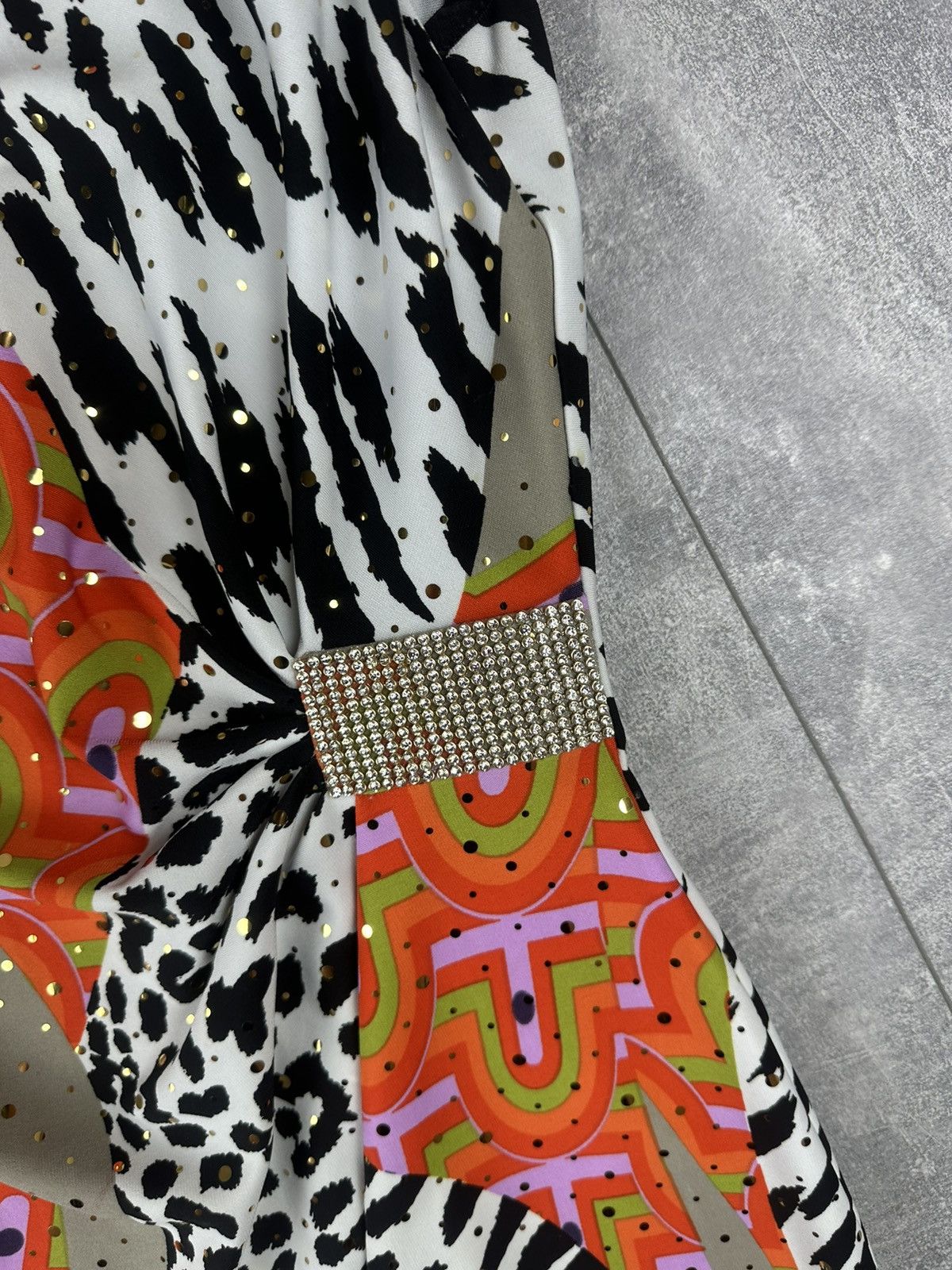 Joseph Ribkoff Joseph Ribkoff Animal Print Sleeveless Sheath Dress Size M / US 6-8 / IT 42-44 - 5 Thumbnail