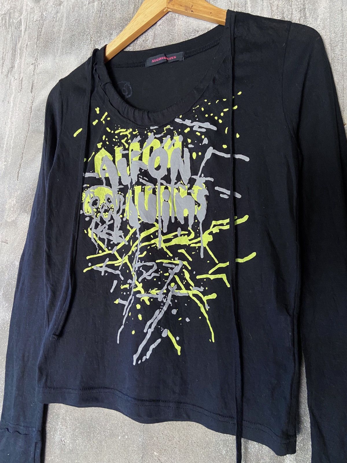 Japanese Brand ALGONQUINS ART WORK DESIGN LONG SLEEVE Size US S / EU 44-46 / 1 - 4 Thumbnail