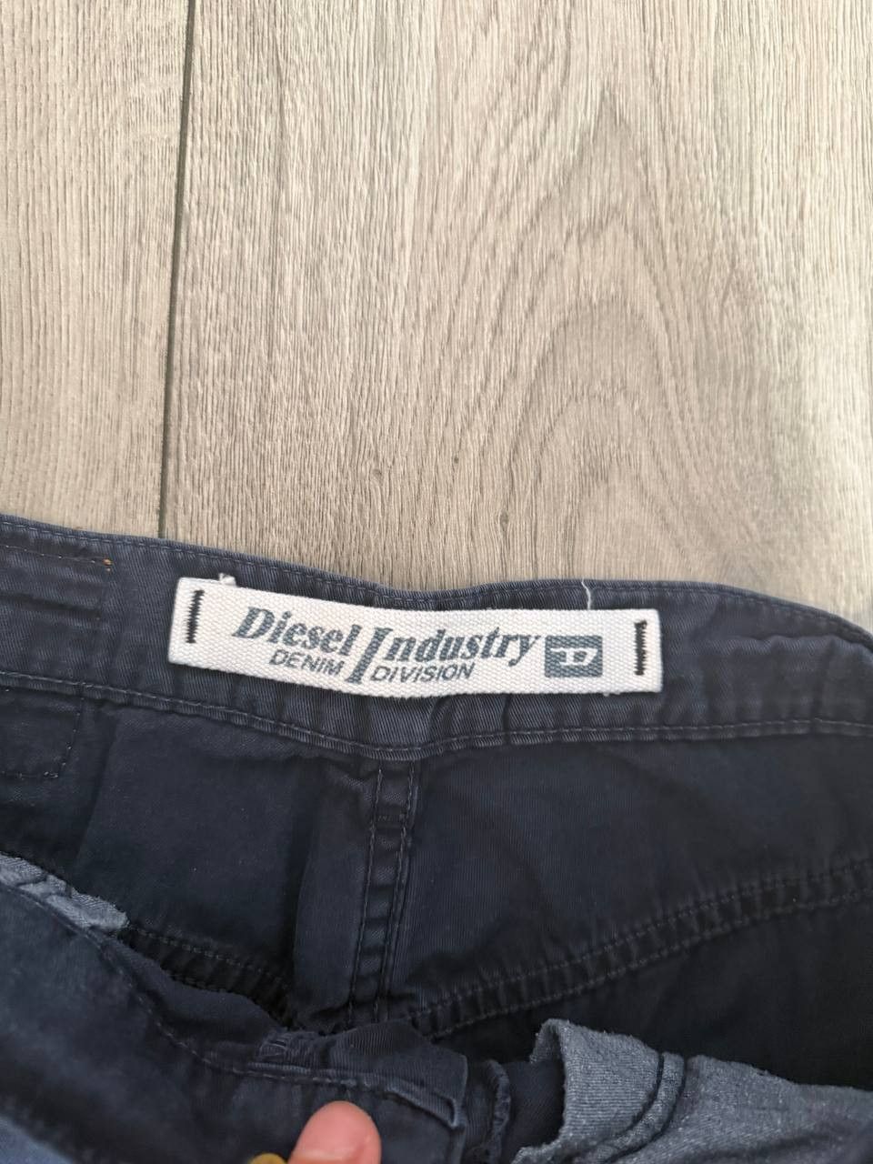 Diesel diesel industry pants men 34 blue cotton Size US 34 / EU 50 - 4 Thumbnail