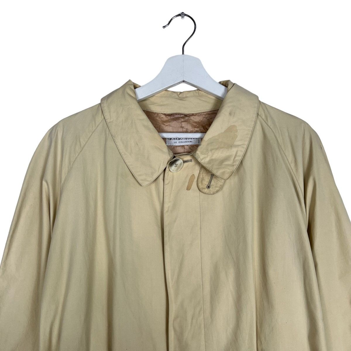 Giorgio Armani 🔥 GIORGIO ARMANI TRENCH COAT MADE IN ITALY Size US S / EU 44-46 / 1 - 3 Thumbnail