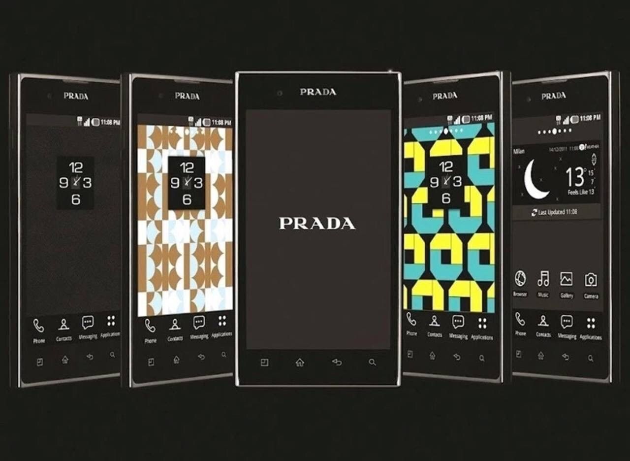 Prada Prada Smart Phone LG P940 Black Luxury vintage WORKING 2011 Size ONE SIZE - 25 Thumbnail