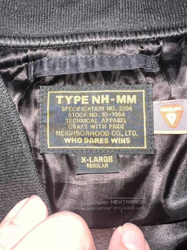 Neighborhood Neighborhood Flight Jacket Insulated Jacket, Black Size US XL / EU 56 / 4 - 3 Thumbnail