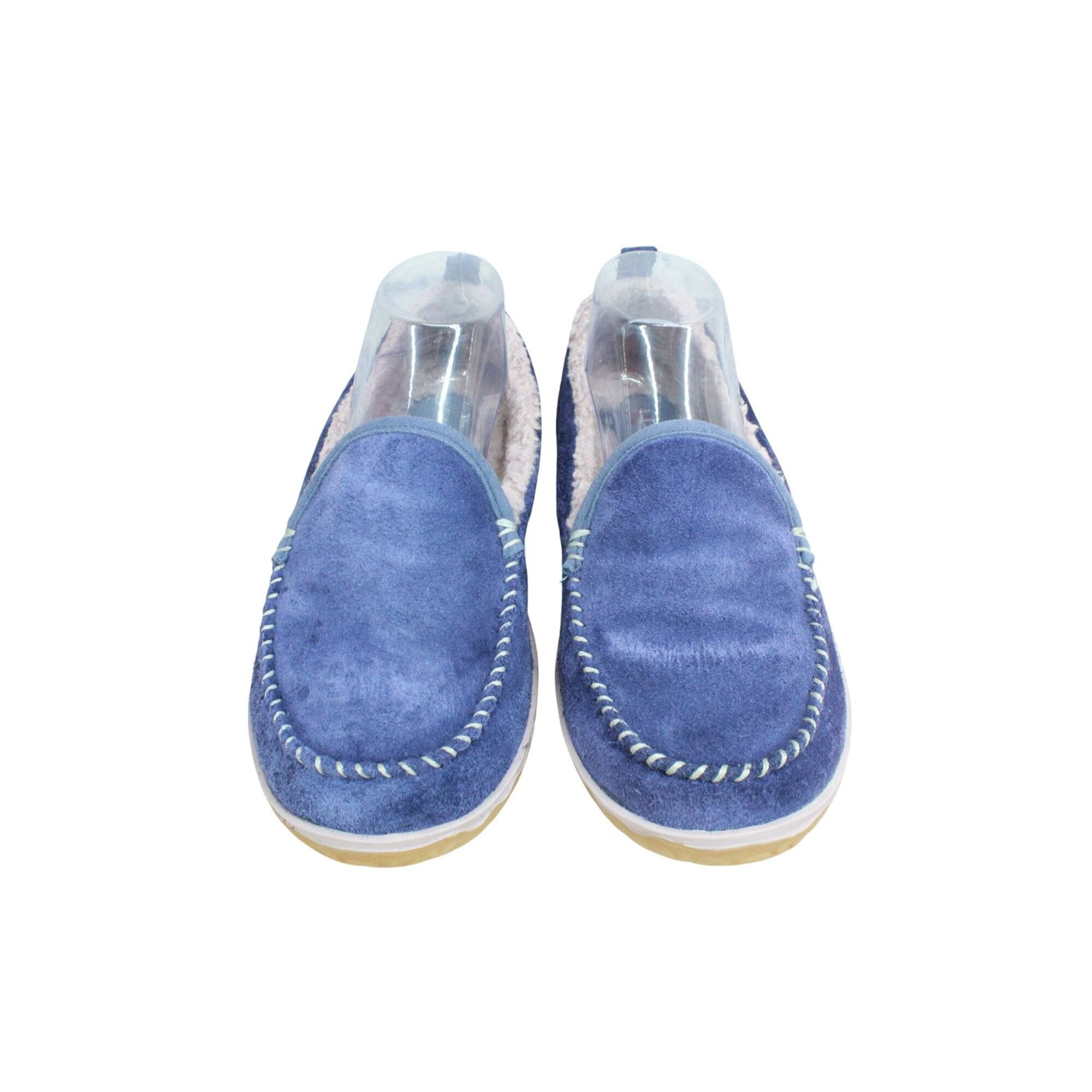 L.L. Bean LL Bean Women's Fleece Lined Mountain Moccasin Slippers Size US 8 / IT 38 - 5 Thumbnail