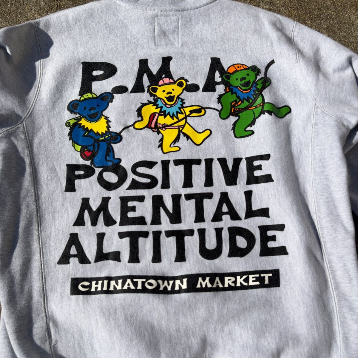 Market Grateful Dead x Chinatown Market Crewneck Size US L / EU 52-54 / 3 - 3 Thumbnail
