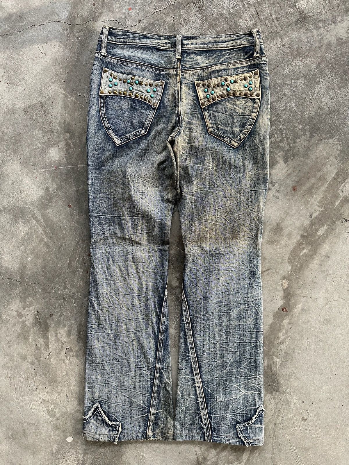 Hysteric Glamour × If Six Was Nine × semanticdesign 💥 Rare Semantic Design Flare Jeans Size US 32 / EU 48 - 10 Thumbnail