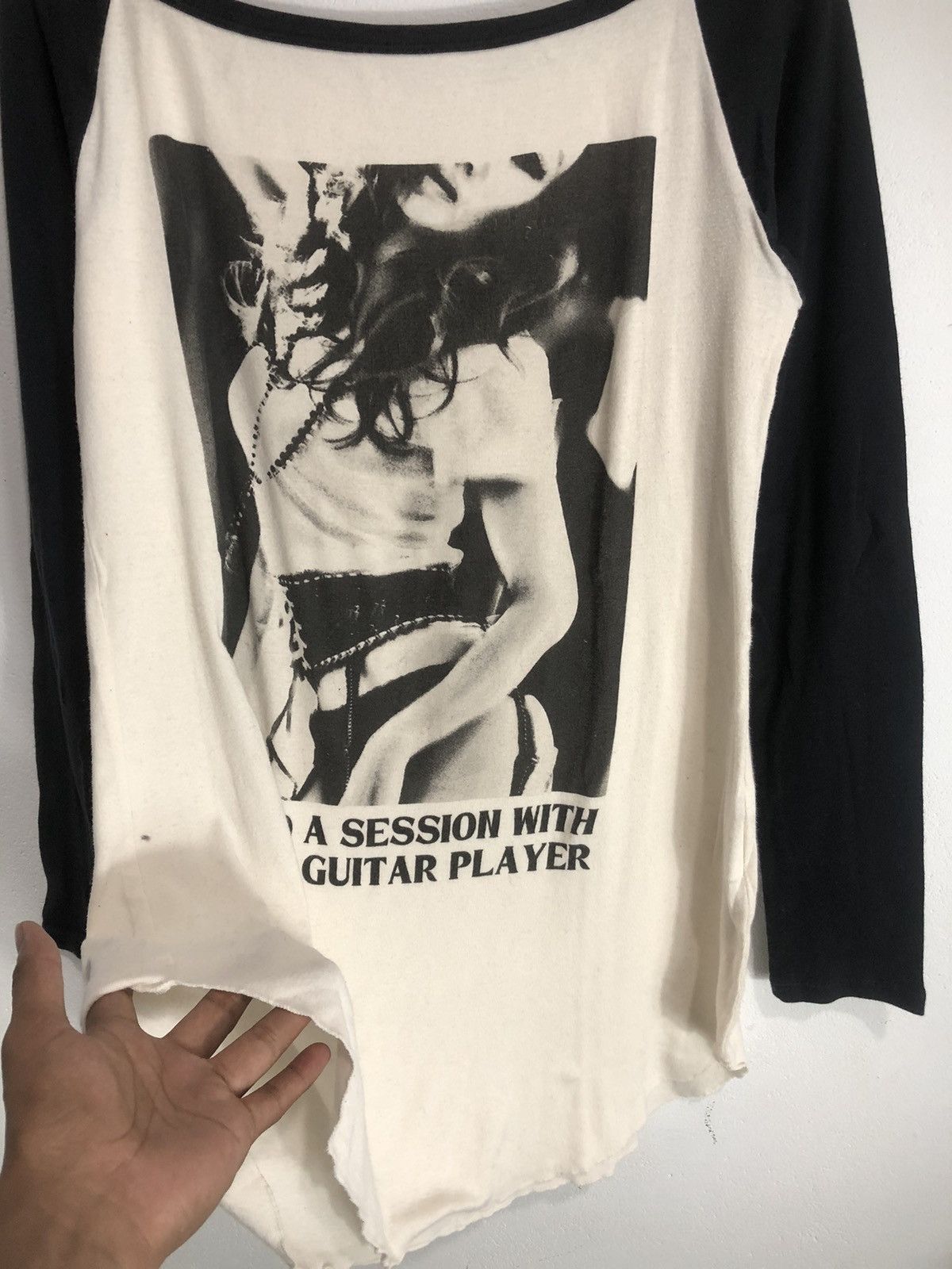 Beauty Beast Poem Gothic I Had A Session With A Guitar Player LongSleeve Size US M / EU 48-50 / 2 - 4 Thumbnail