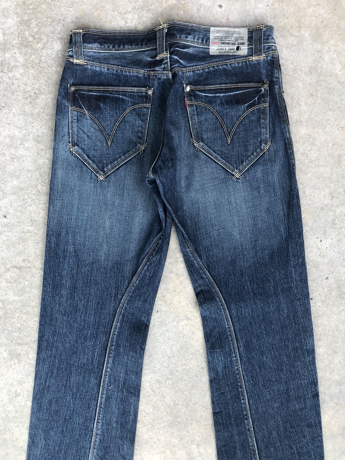 If Six Was Nine Y2k Levis Engineered Jeans Distressed Size US 32 / EU 48 - 8 Thumbnail