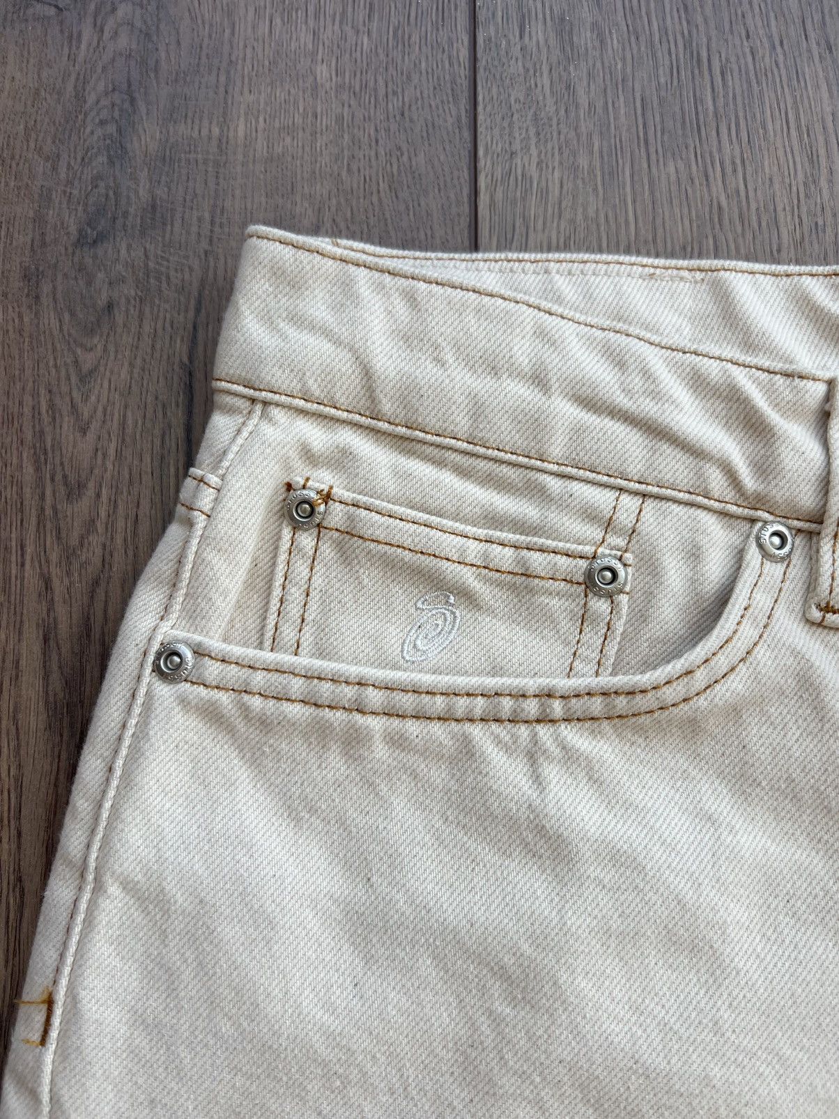 Stussy Stussy Classic Denim Jean “Natural” 34 Size US 34 / EU 50 - 4 Thumbnail