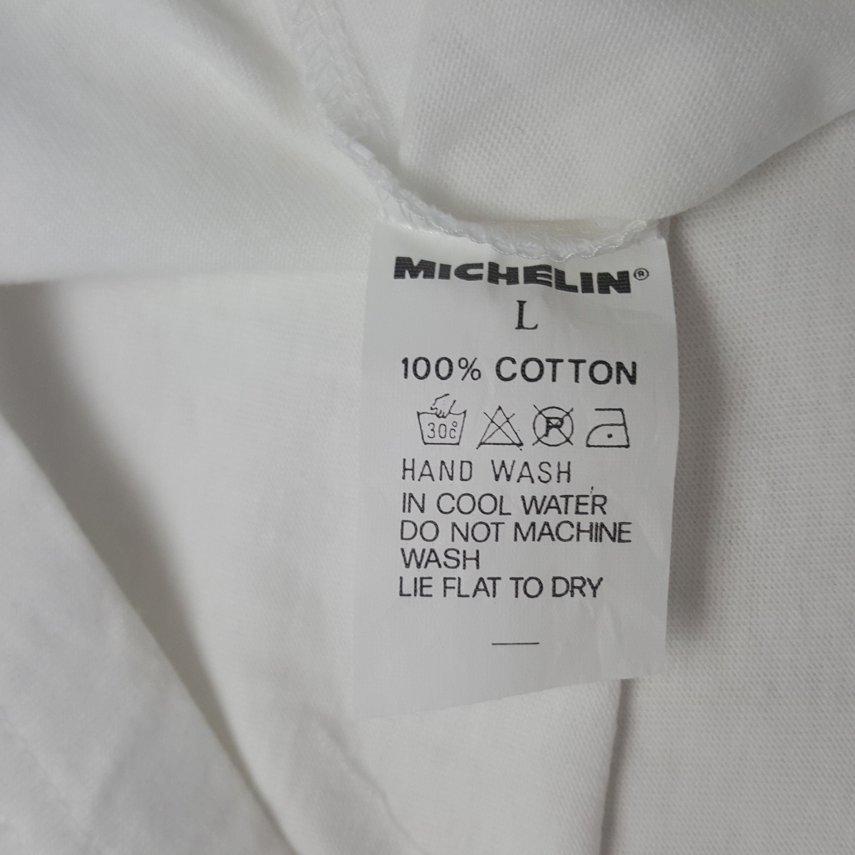 Japanese Brand × Vintage Vintage The Tire Michelin Big Logo Tshirt Size US L / EU 52-54 / 3 - 7 Thumbnail