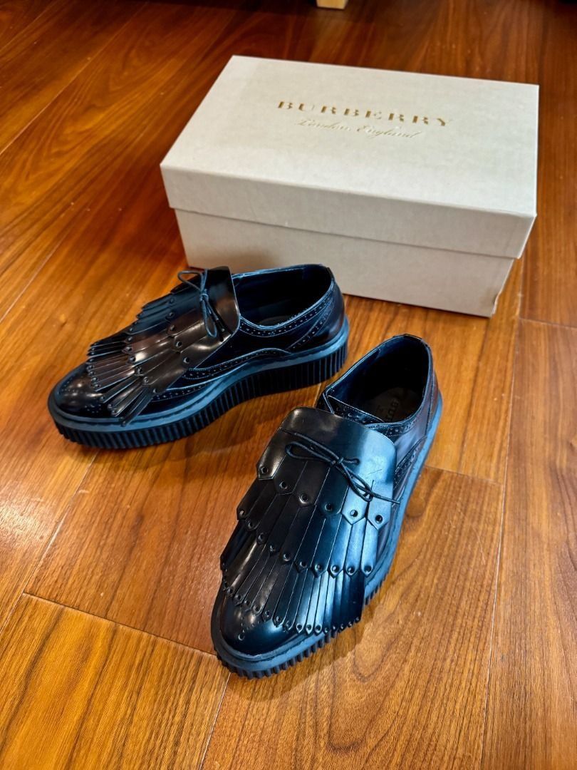 Burberry Burberry English Icons Golf Chelsam Lace-Up Size US 8.5 / IT 38.5 - 1 Thumbnail