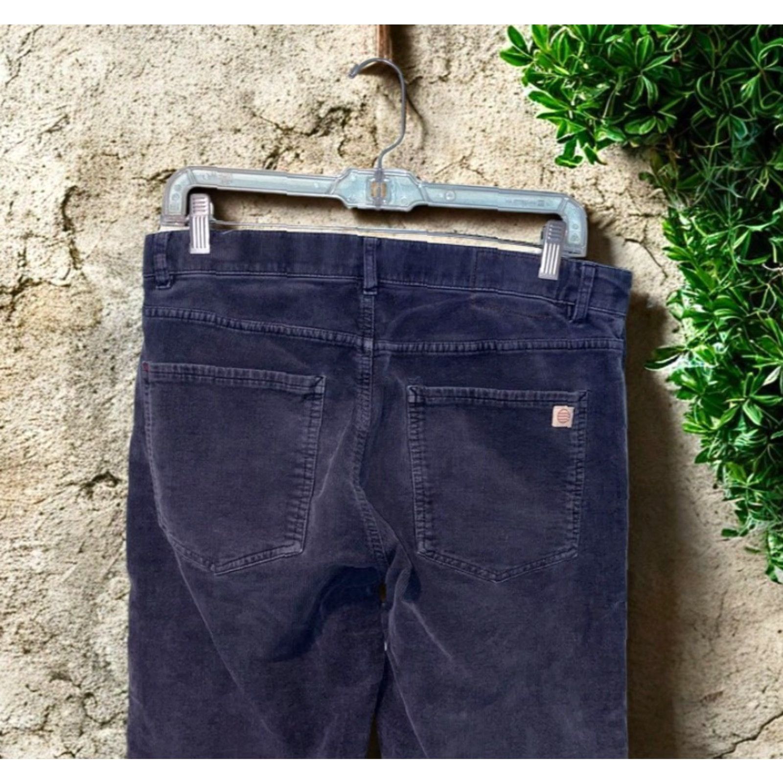 Marine Layer Marine Layer Slim Straight Terry Cord 5 Pocket Pant Washed Black 30x32 Mens Vintage No Size US 30 / EU 46 - 6 Thumbnail