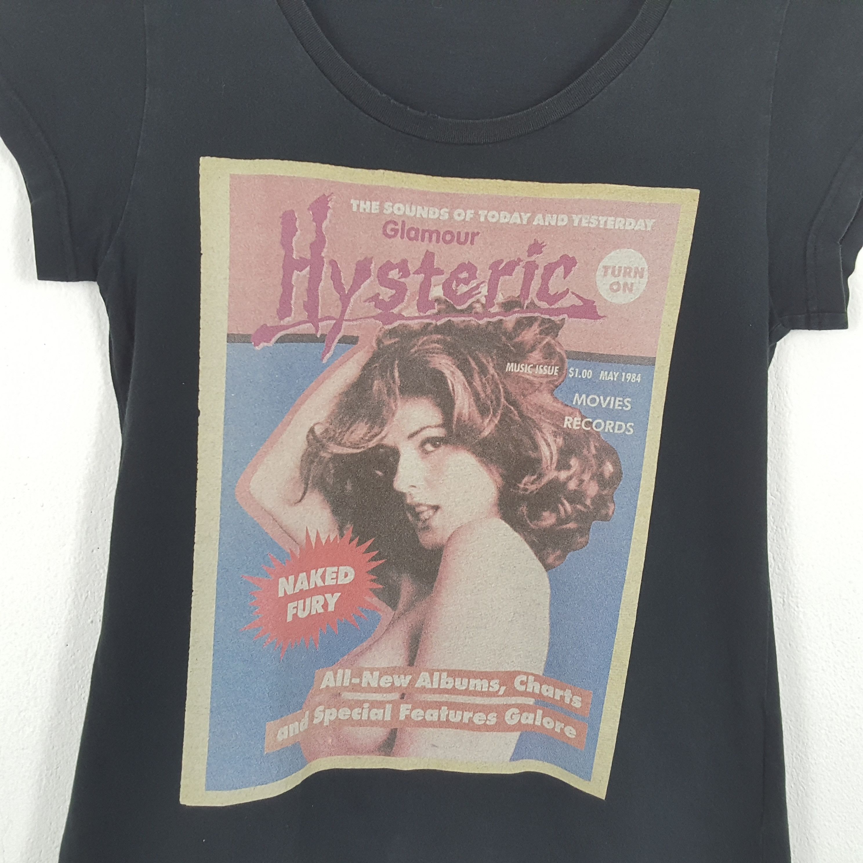 Hysteric Glamour × Japanese Brand × Vintage Vintage HYSTERIC GLAMOUR Japanese Fashion Brand T-Shirts Size XS / US 0-2 / IT 36-38 - 2 Thumbnail