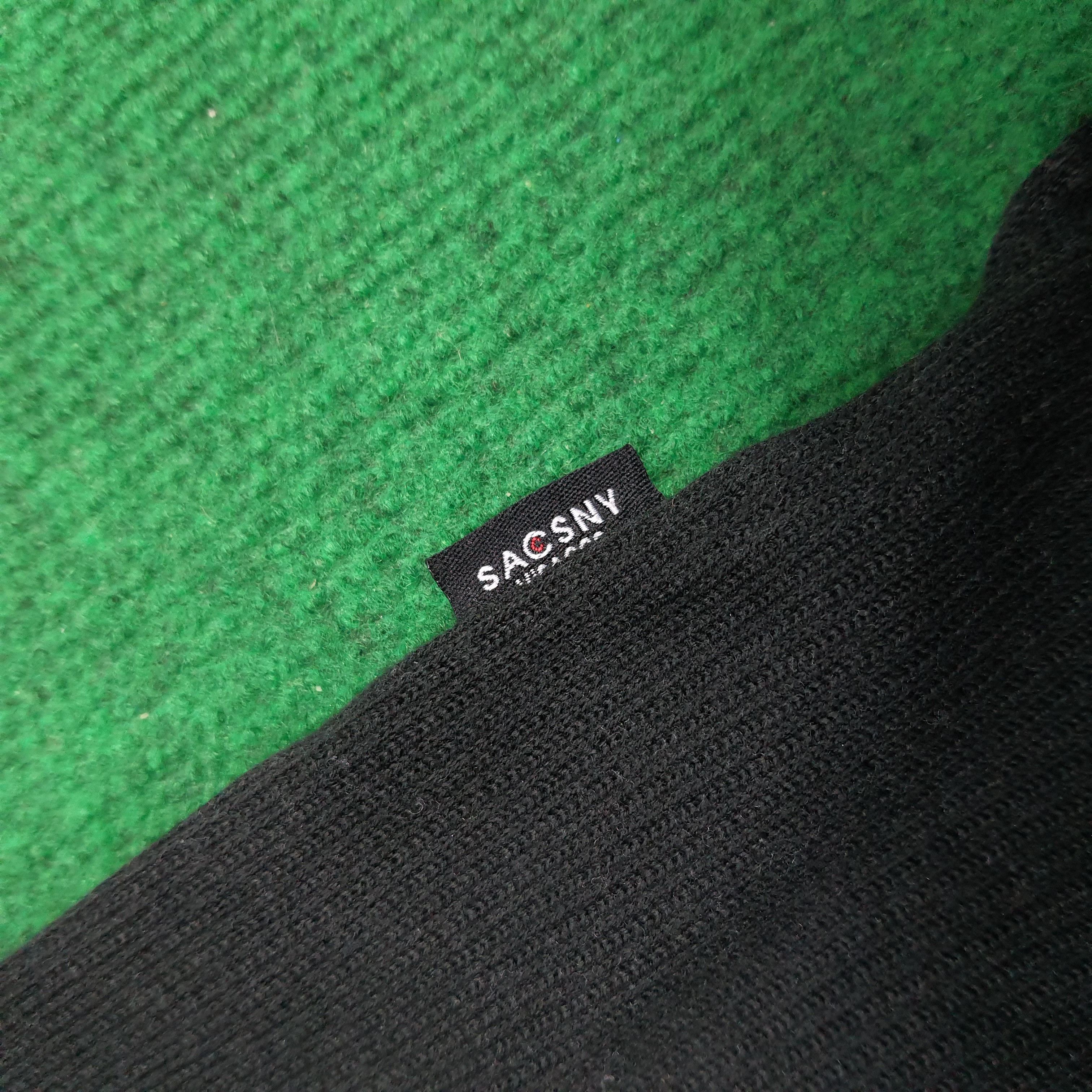 Vintage × Y's × Yohji Yamamoto Vintage SACSNY by Yohii Japanese Brand Custom Logo Tshirt Size US M / EU 48-50 / 2 - 5 Thumbnail