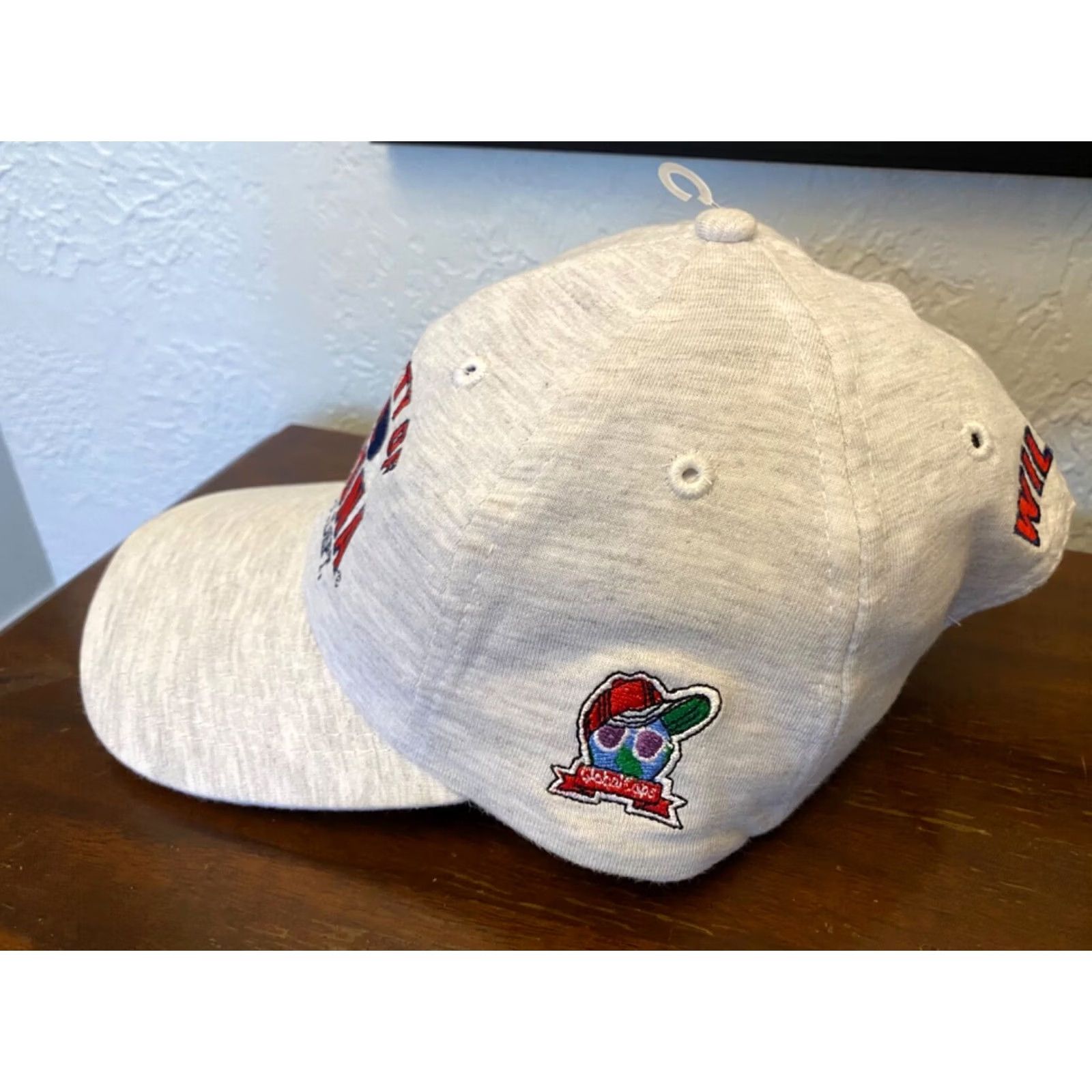 Vintage VINTAGE 1994 Arizona Wildcats Global Caps Strapback Hat Cap Property of Baseball Cap Men Adjustable Gray 90s Logo Sports Size ONE SIZE - 2 Thumbnail