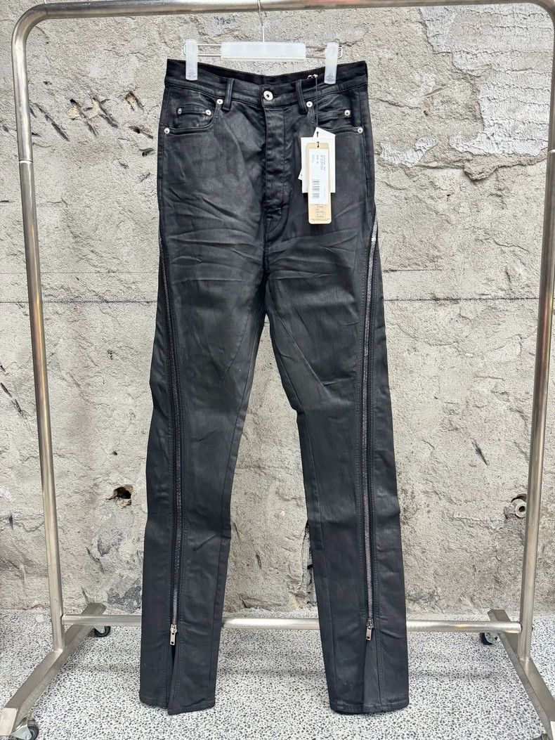 Rick Owens Rick Owens 24 FW wax zippered pants Size US 29 - 1 Thumbnail