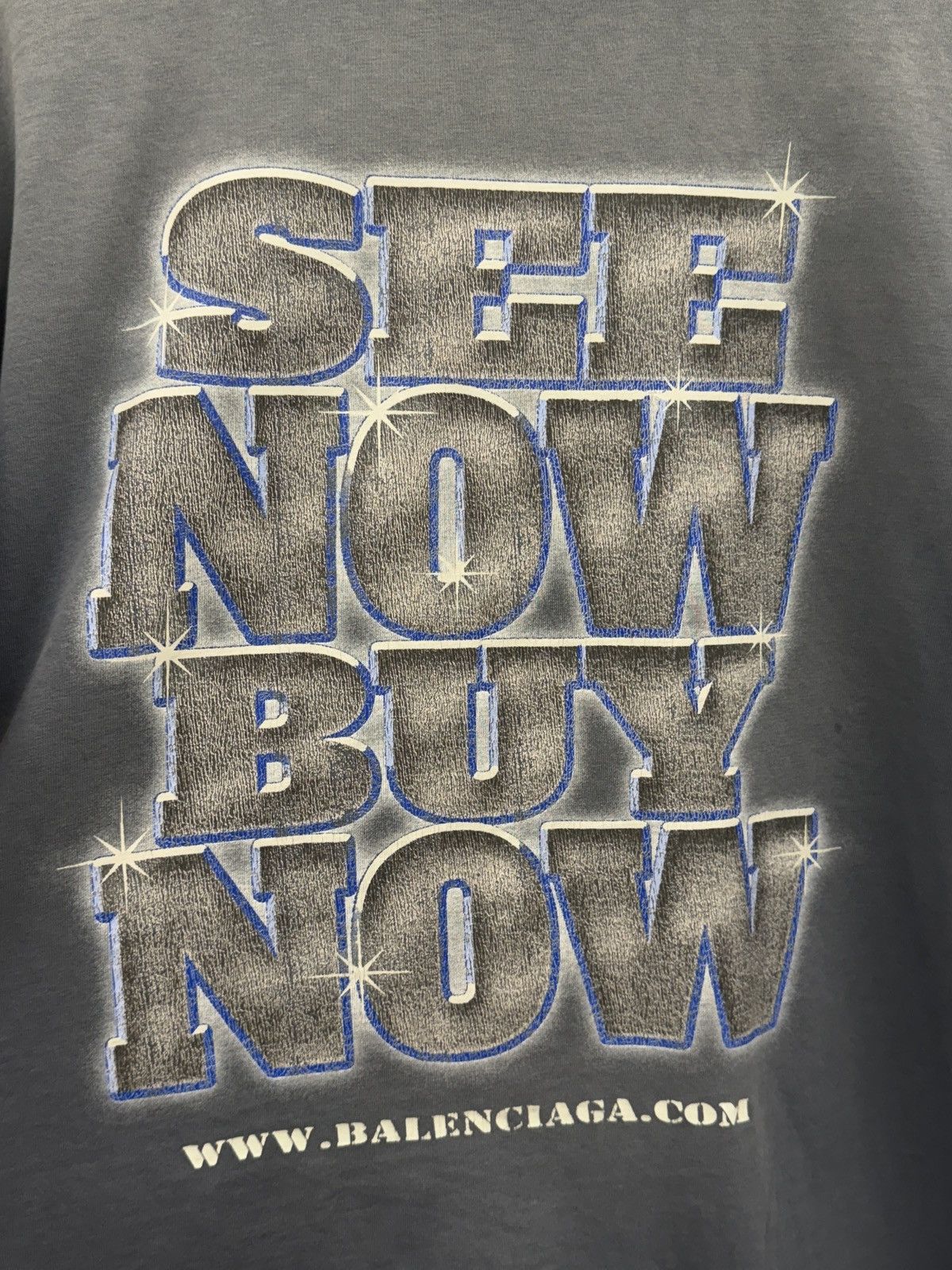Balenciaga Balenciaga 24ss Now Buy Now Black Washed T-shirt Size US S / EU 44-46 / 1 - 5 Thumbnail