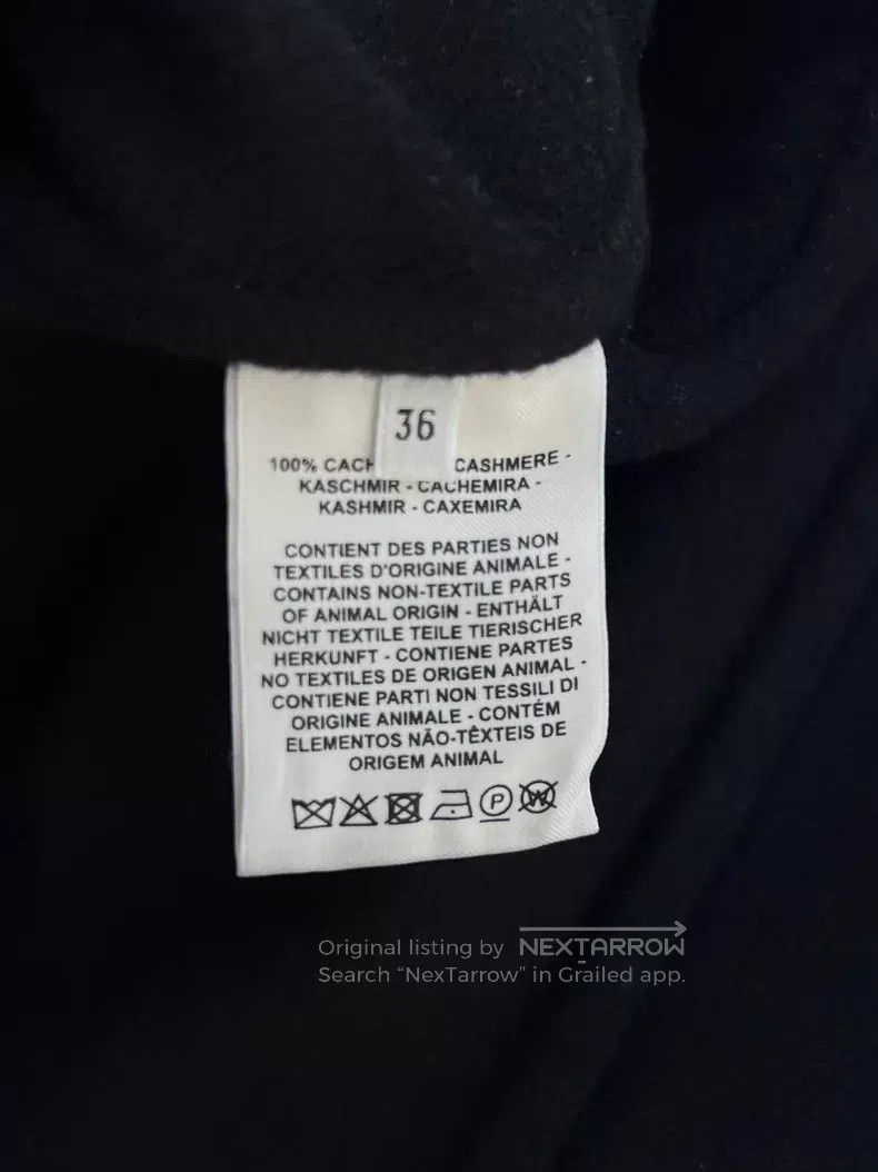 Hermes Hermes Black Zipper Cashmere Jacket Size XS / US 0-2 / IT 36-38 - 5 Thumbnail