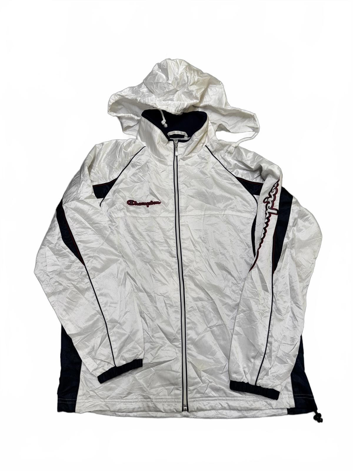 Champion Champion White Athletic Jacket with Hood Size US M / EU 48-50 / 2 - 1 Thumbnail