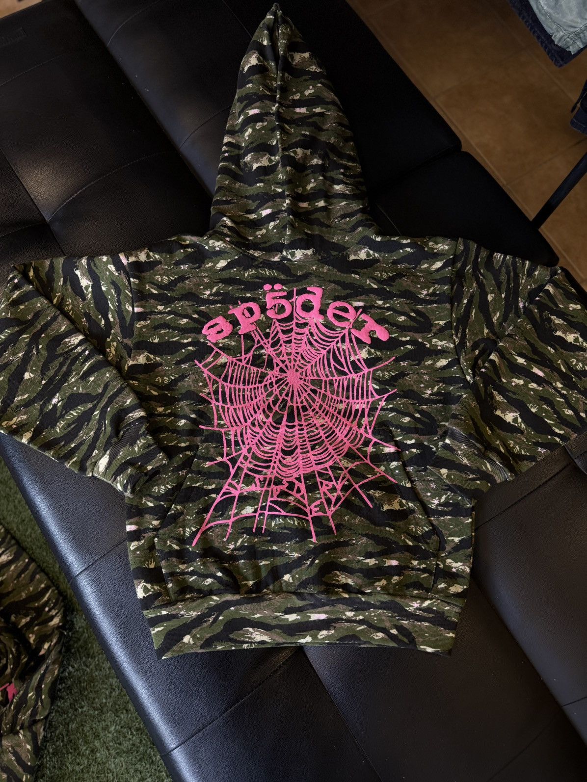 Sp5der Sp5der Worldwide Green Camo Hoodie Size S (NEW) Size US S / EU 44-46 / 1 - 1 Thumbnail