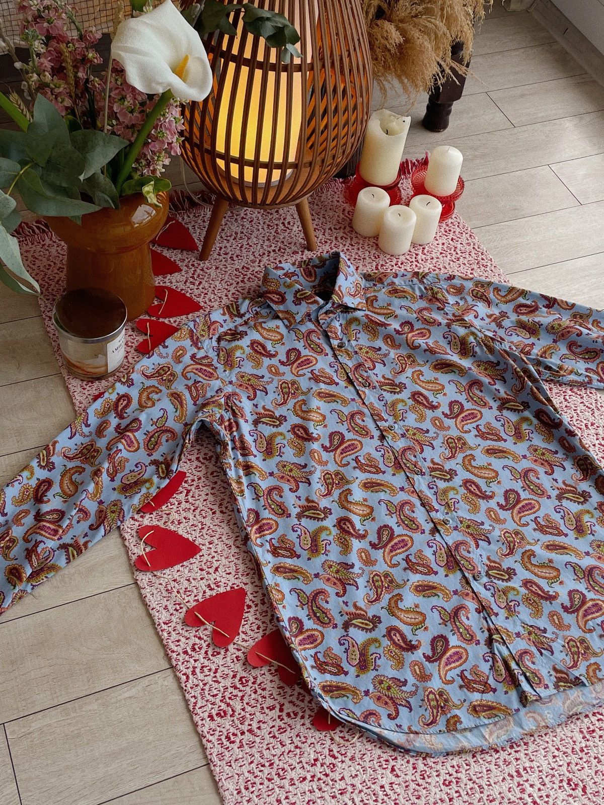 Etro Etro Milano Paisley Shirt Size US L / EU 52-54 / 3 - 2 Thumbnail