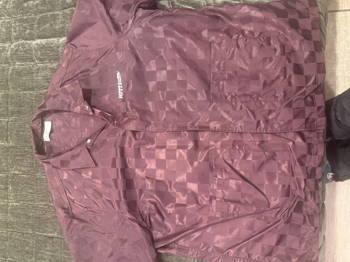 Kith Kith Tonal Checkerboard Nylon Shirt Jacket / Button-Up Size US XXL / EU 58 / 5 - 1 Thumbnail