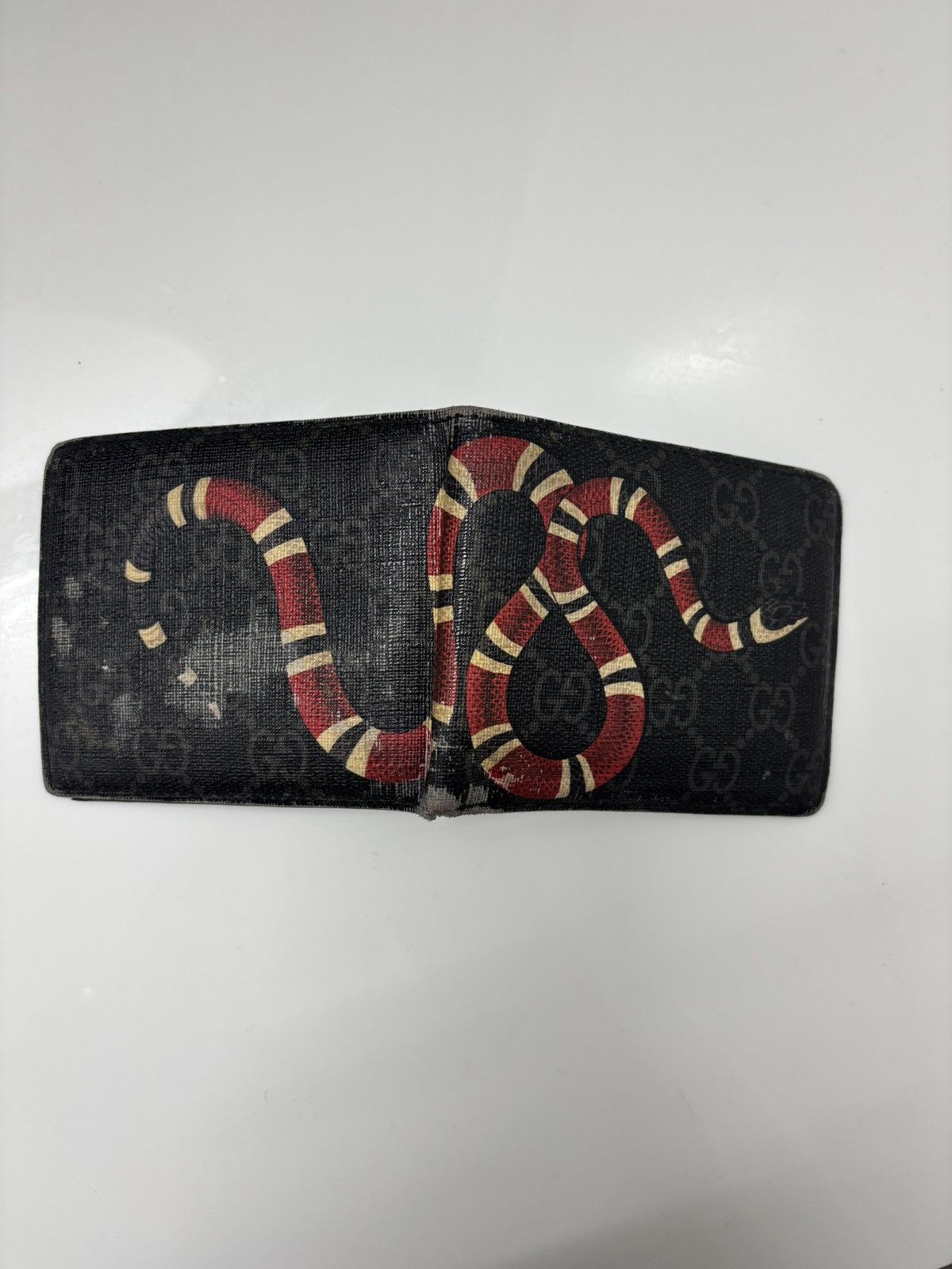 Gucci Gucci Snake Wallet Size ONE SIZE - 2 Thumbnail