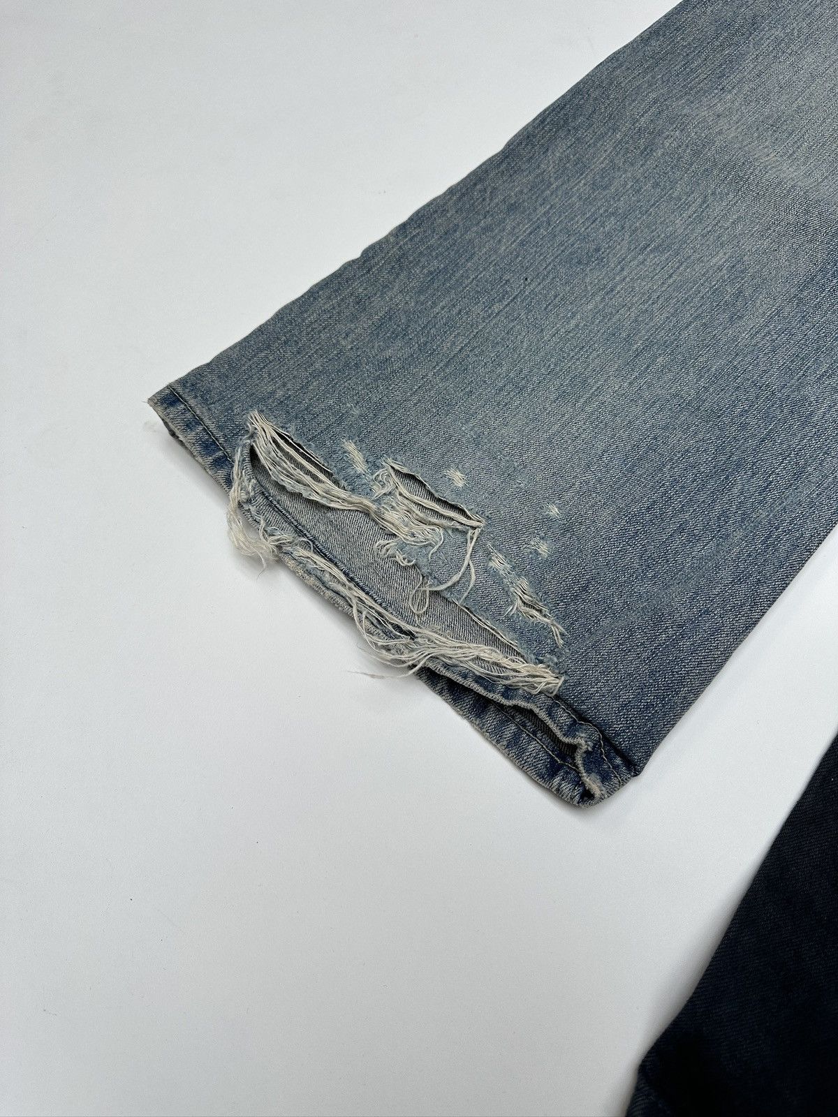 Balenciaga Balenciaga 50/50 Baggy & Flare Denim Pants Size US 32 / EU 48 - 4 Thumbnail