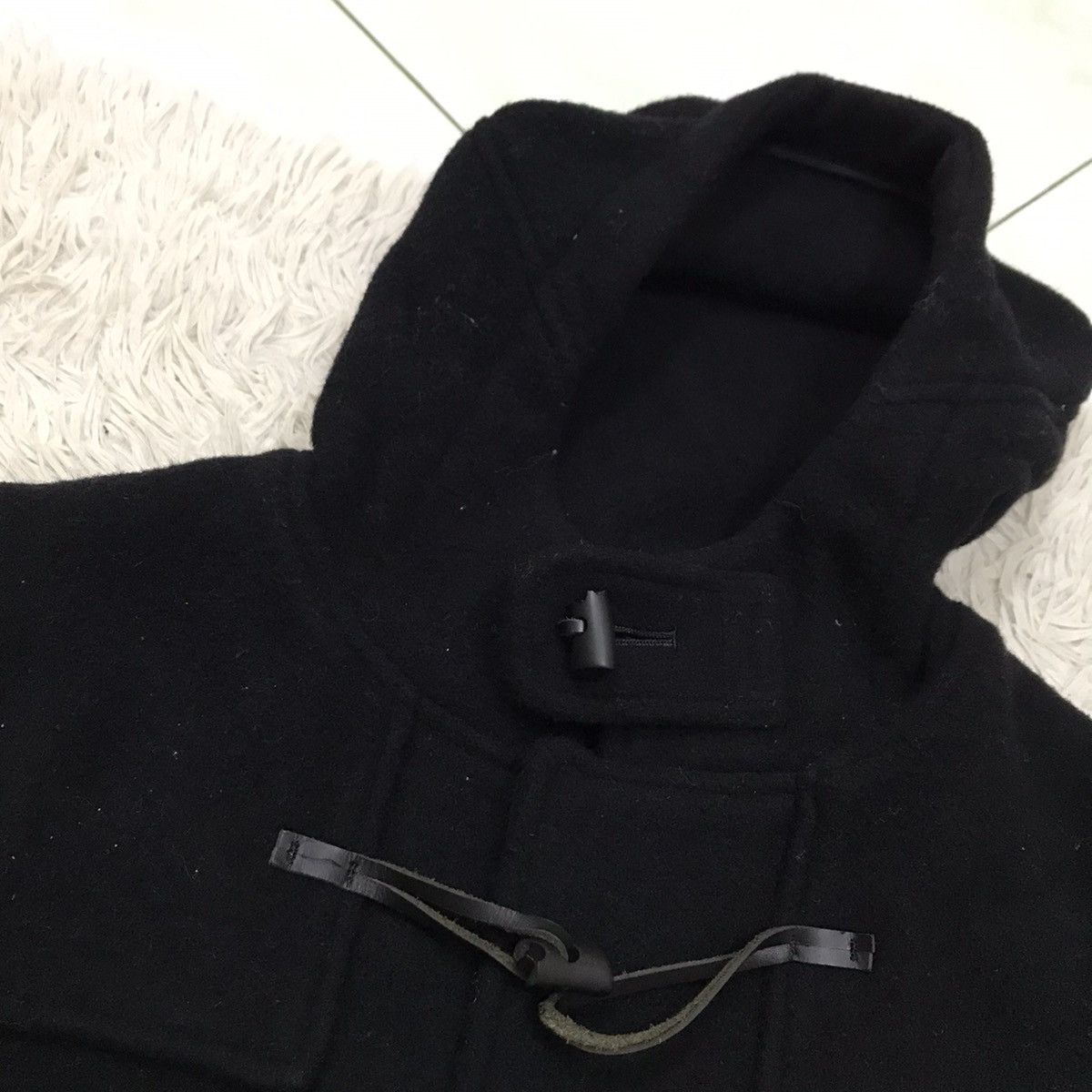 ABAHOUSE VINTAGE ABAHOUSE WOOL DUFFLE JACKET HOODIE Size US M / EU 48-50 / 2 - 11 Thumbnail