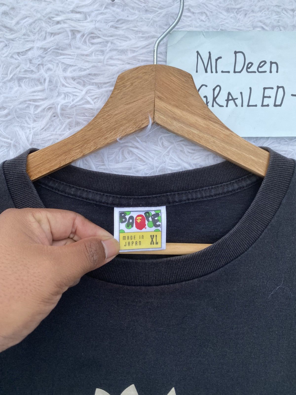 Bape Rare BAPE By Baby Milo Rest In Bed Picnic Tshirt Size US XL / EU 56 / 4 - 8 Thumbnail