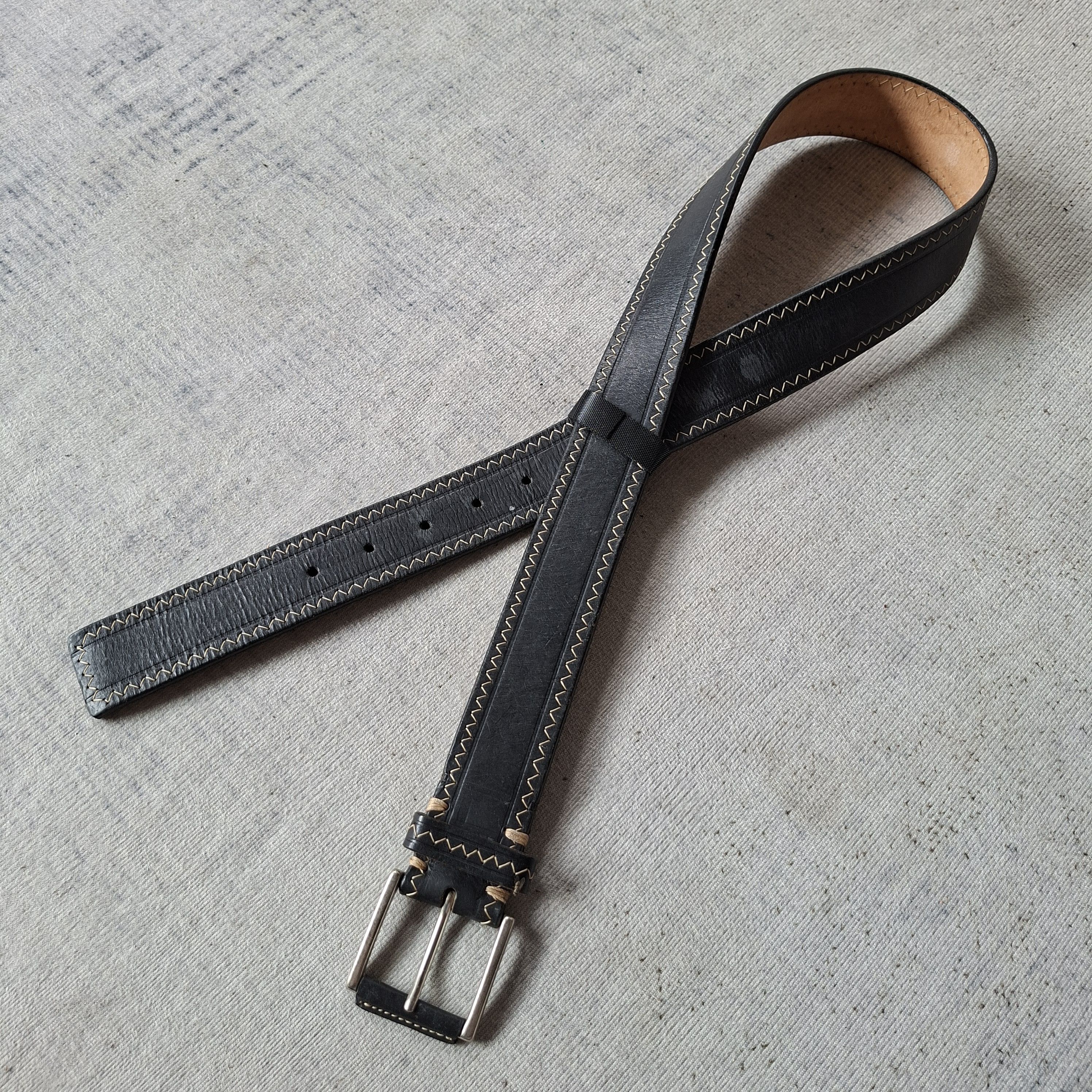 PPFM 💥 Theory japan crafted leather belt Size ONE SIZE - 8 Thumbnail