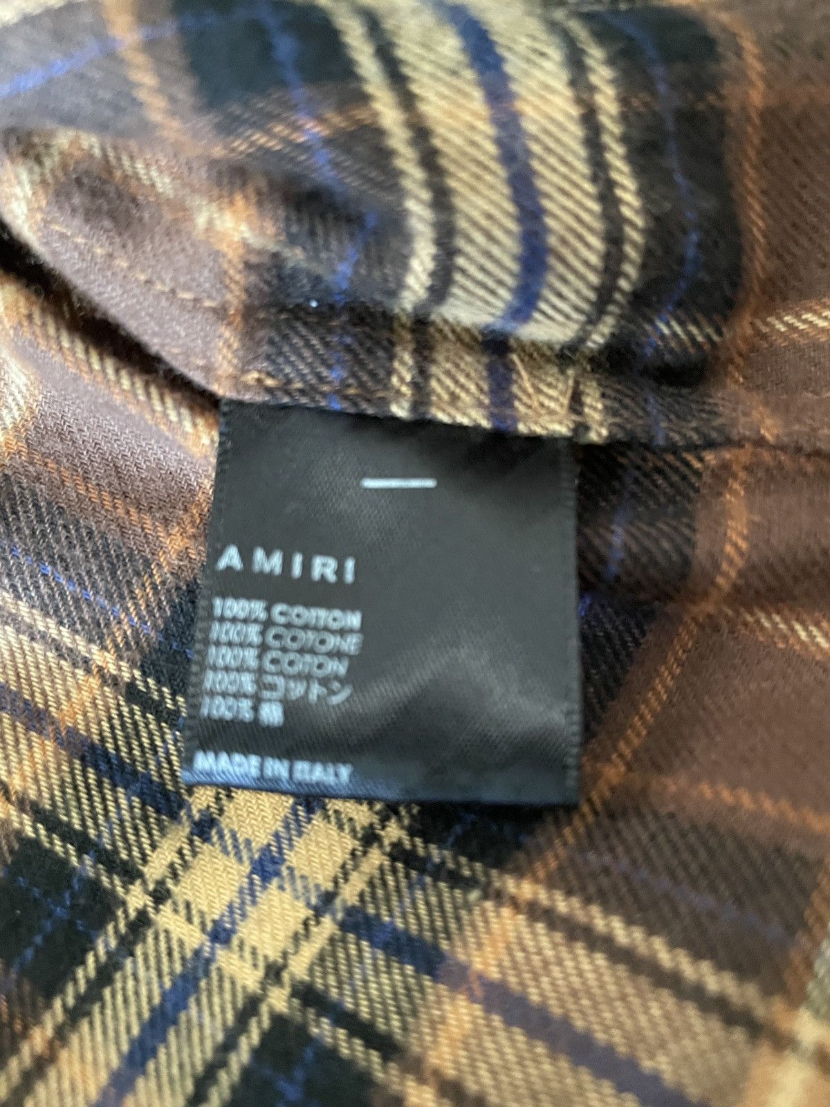 Amiri Amiri Flannel Size US XS / EU 42 / 0 - 6 Thumbnail