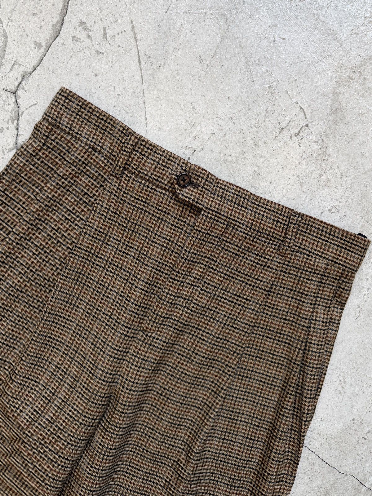 Celine SS21 HOUNDSTOOTH SKATE PANTS Size US 30 / EU 46 - 2 Thumbnail