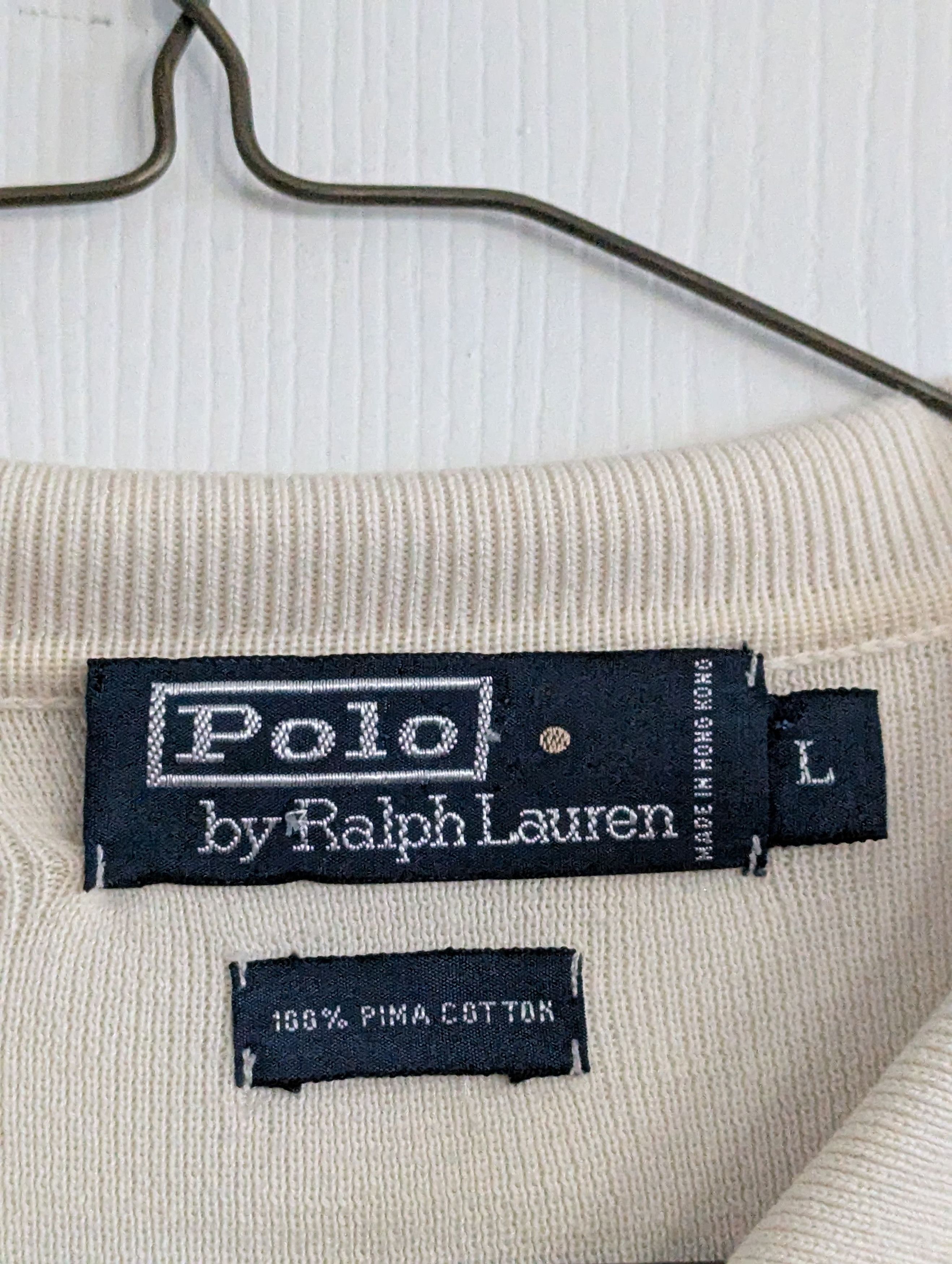 Polo Ralph Lauren Vintage Puma Cotton Sweater Shirt Size US L / EU 52-54 / 3 - 2 Thumbnail