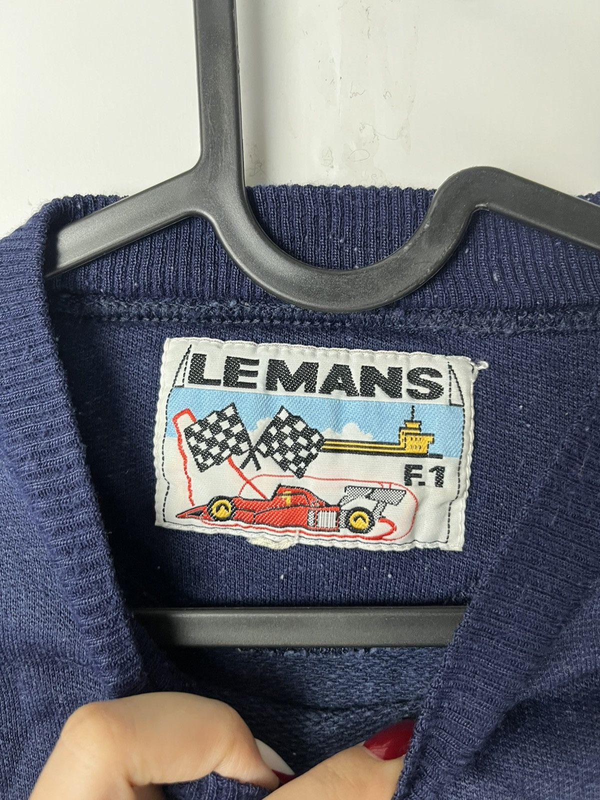 Formula 1 × Vintage Lemans Navy T-shirt Her Cruise Engine 27 СORVETTE PALM BEACH Size M / US 6-8 / IT 42-44 - 5 Thumbnail