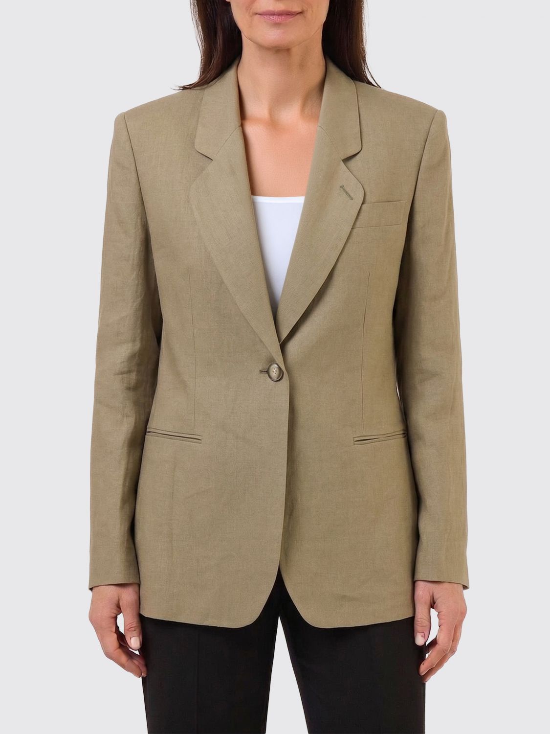 Giorgio Armani Giorgio Armani Jacket Woman Grey Size S / US 4 / IT 40 - 1 Thumbnail