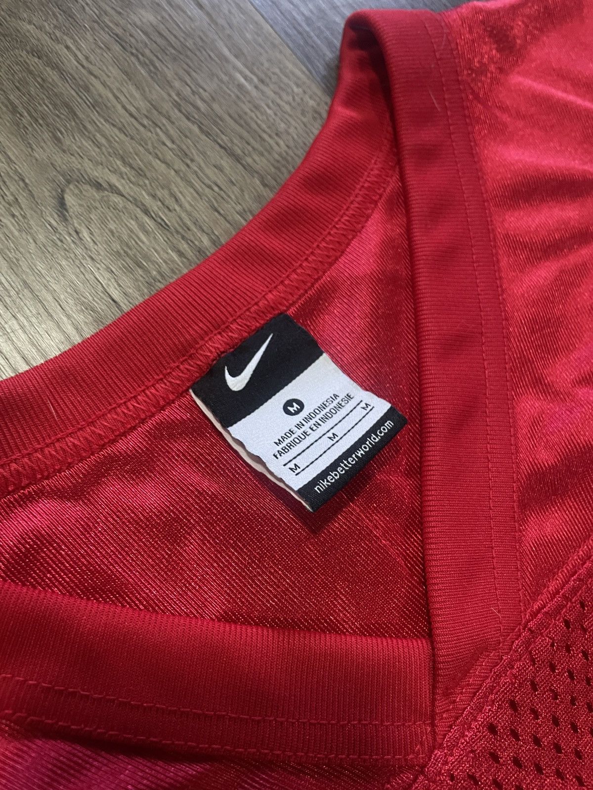 Nike × Vintage Blank Nike Football Jersey Size US M / EU 48-50 / 2 - 4 Thumbnail