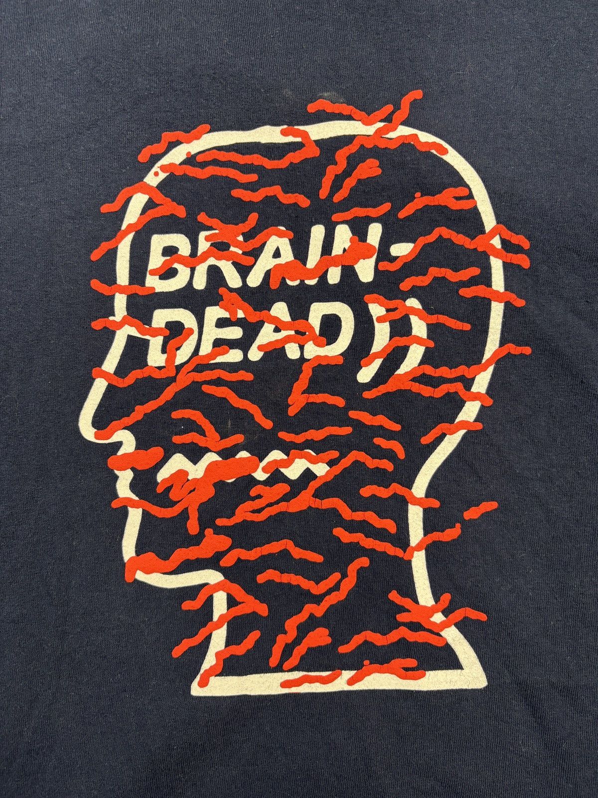 Brain Dead Brain Dead Longsleeve Shirt Long Sleeve Graphic Tee Navy Blu Size US M / EU 48-50 / 2 - 5 Thumbnail