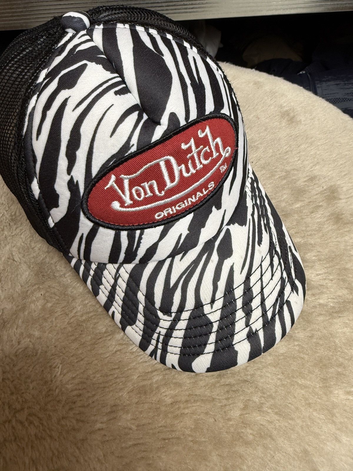 Von Dutch Vintage 90s Von Dutch Cap / Von Dutch Hat / Sq Size ONE SIZE - 4 Thumbnail